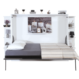 Lit escamotable horizontale 2 places