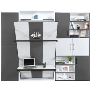 Armoire lit escamotable vertical 1 place