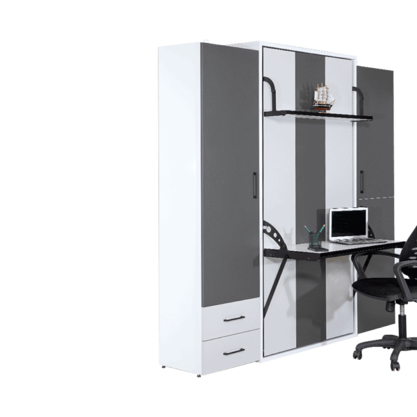 Colonne 1 porte et 2 tiroirs