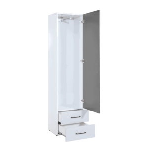 Colonne 1 porte et 2 tiroirs