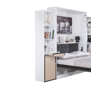 Colonne 3 étagères et 1 porte