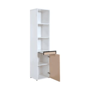 Colonne 3 étagères et 1 porte