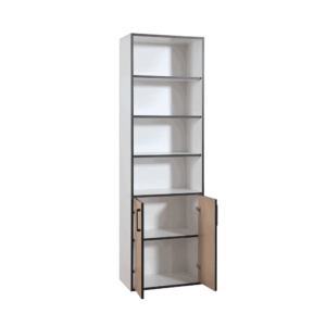 Colonne 4 étagères et 2 portes