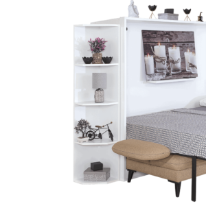 Colonne d'angle 4 étagères